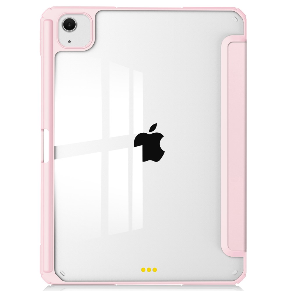  iPad Air 13 2026-2024 Fodral Hybrid Med Pennhållare Rosa