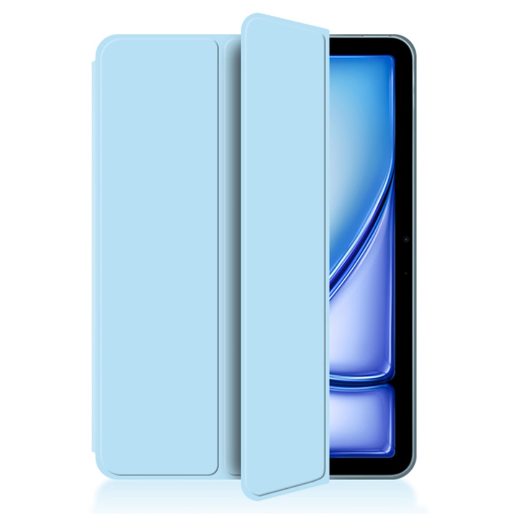  iPad Air 13 2026-2024 2in1 Magnetiskt Fodral Blå