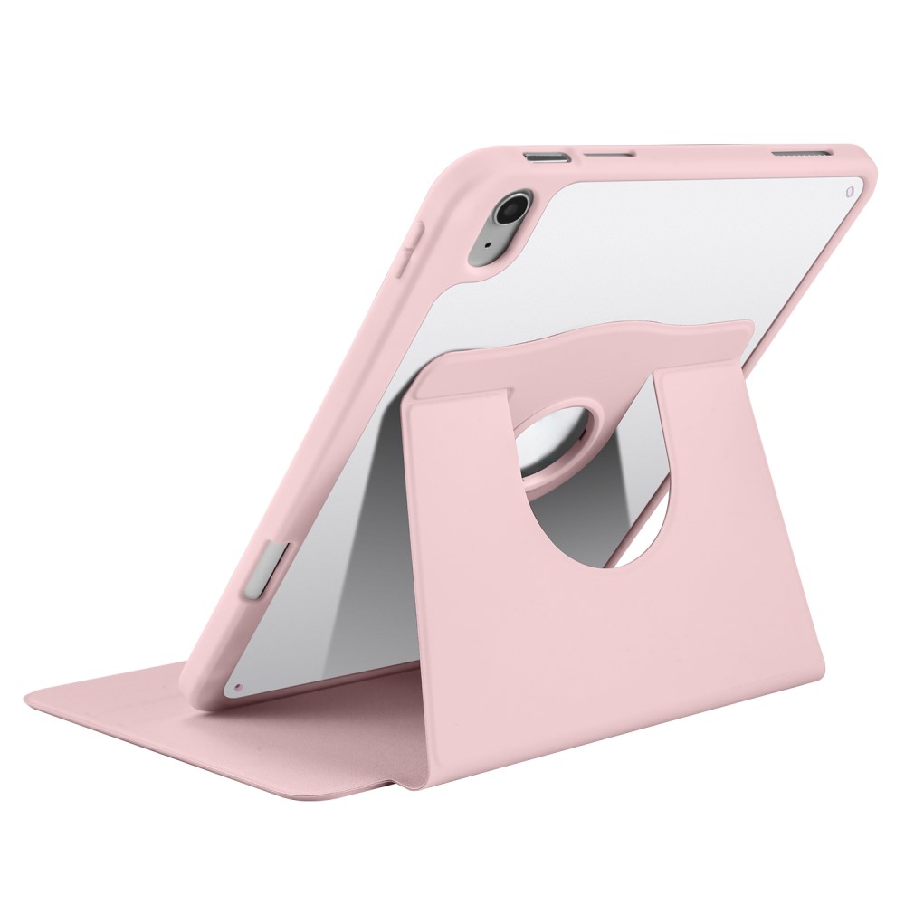  iPad Air 13 2026-2024 Fodral Hybrid Rotation Pennhållare Rosa