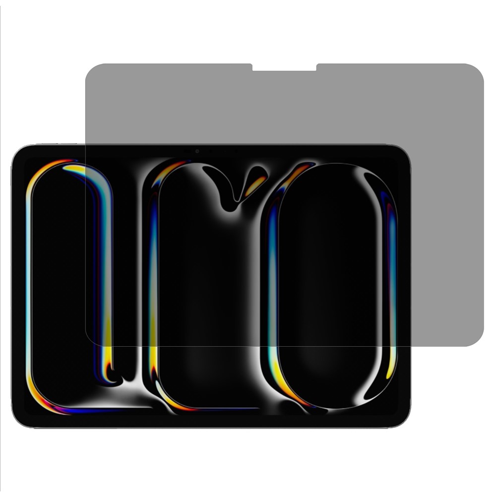  iPad Pro 11 2025/2024 Skärmskydd Härdat Glas Privacy