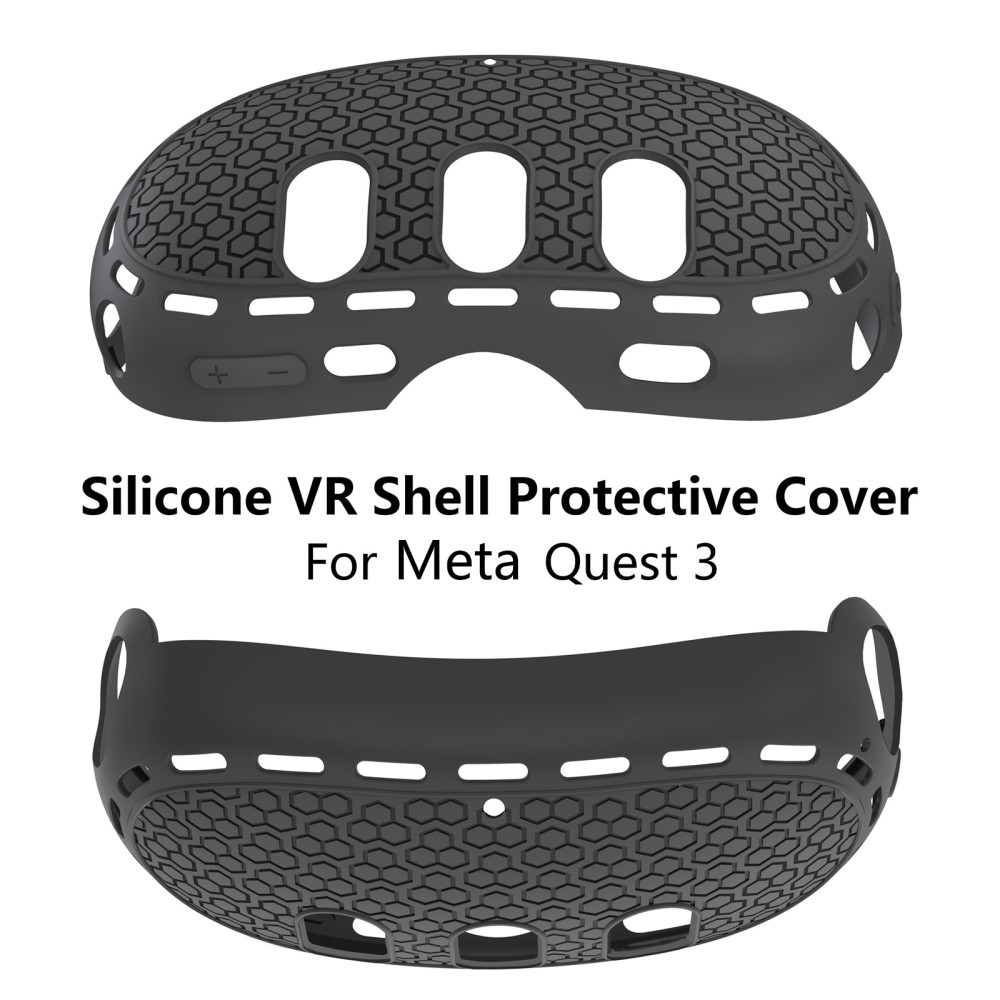  Meta Quest 3 Skal Till Headset Silikon Svart