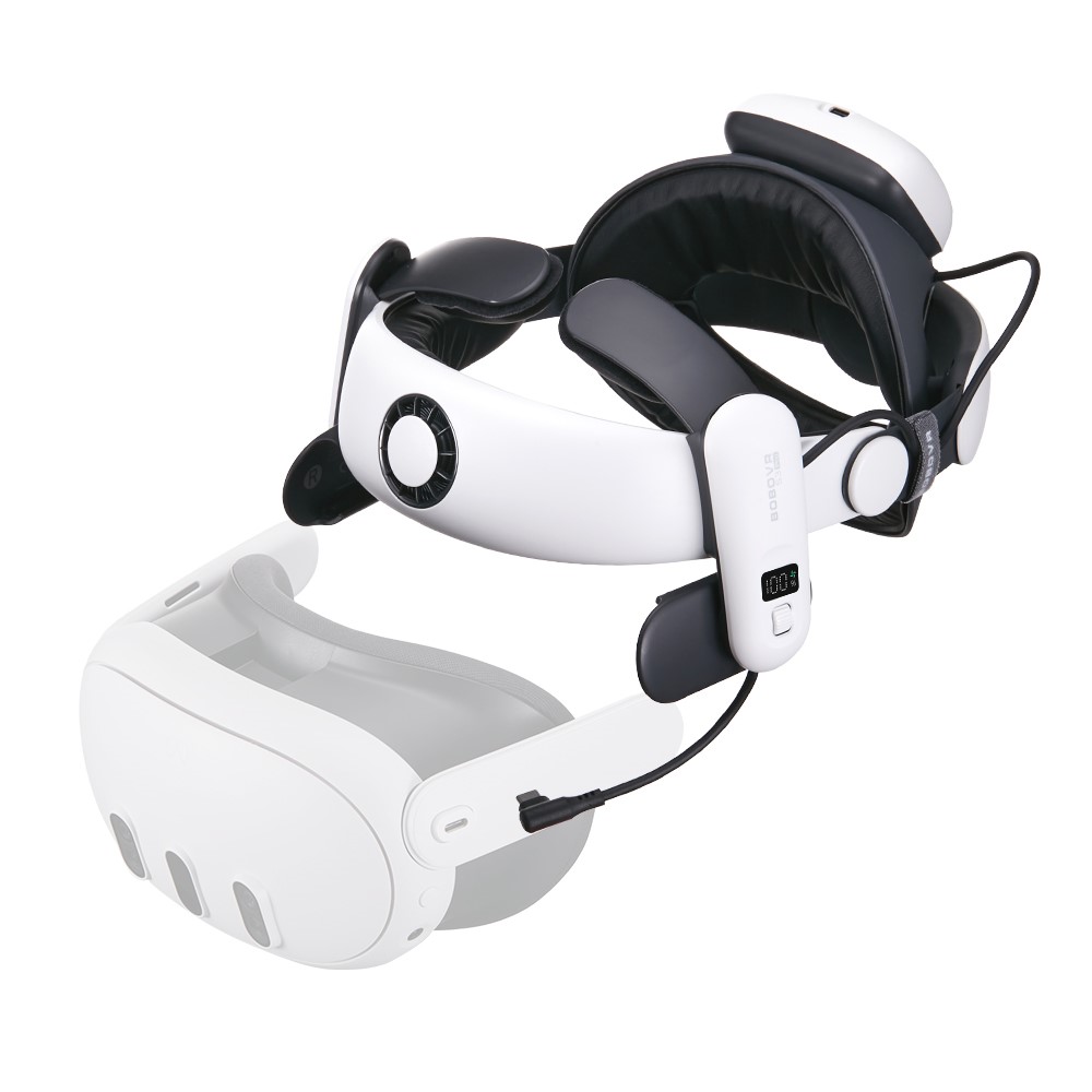BOBOVR BOBOVR S3 Pro Meta Quest 3/3S Huvudband Inkl. 10000 mAh Batteripaket