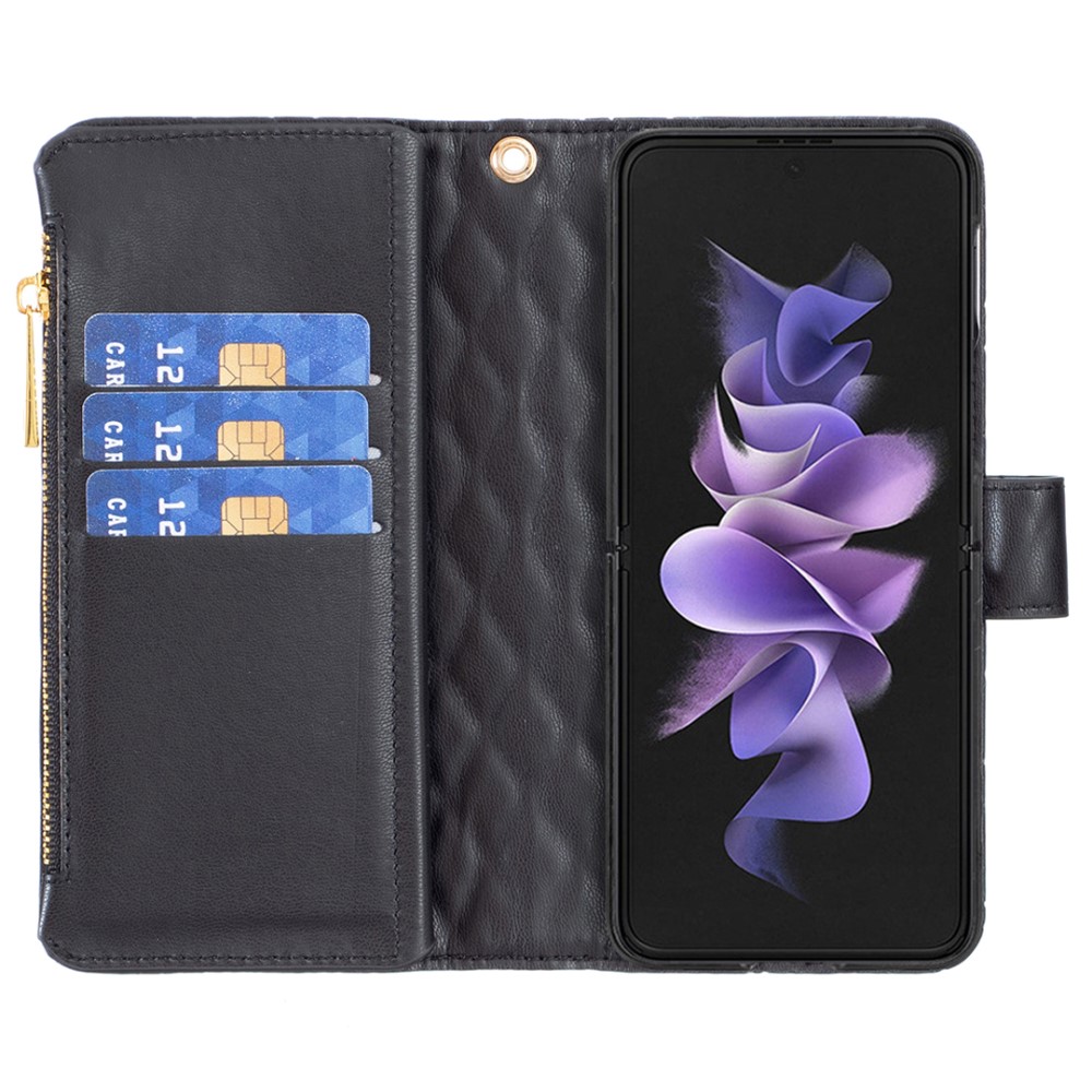 BINFEN BINFEN Galaxy Z Fold 6 Fodral Multifunktionell Diamond Svart