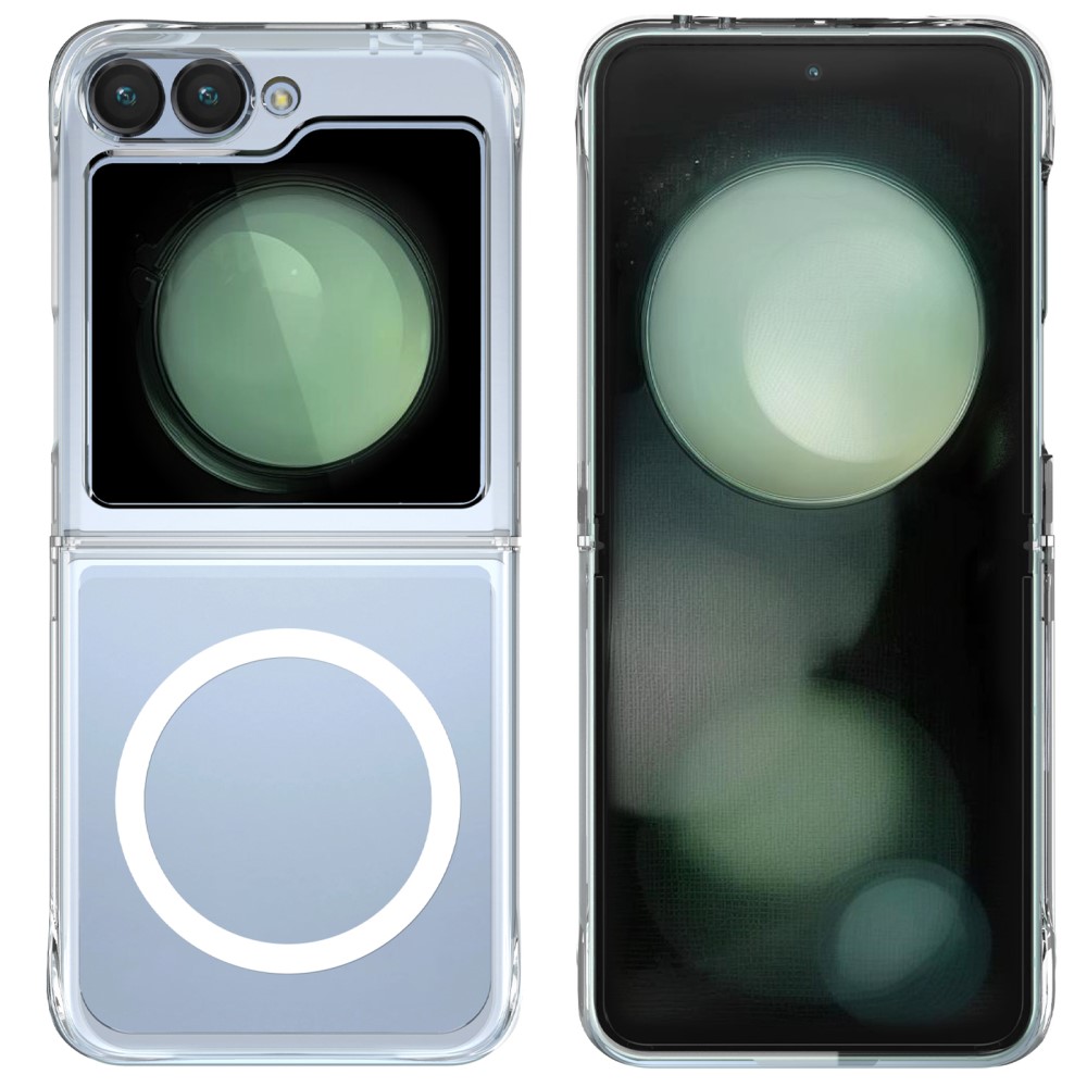  Galaxy Z Flip 6 / 7 FE Skal MagSafeTPU Transparent