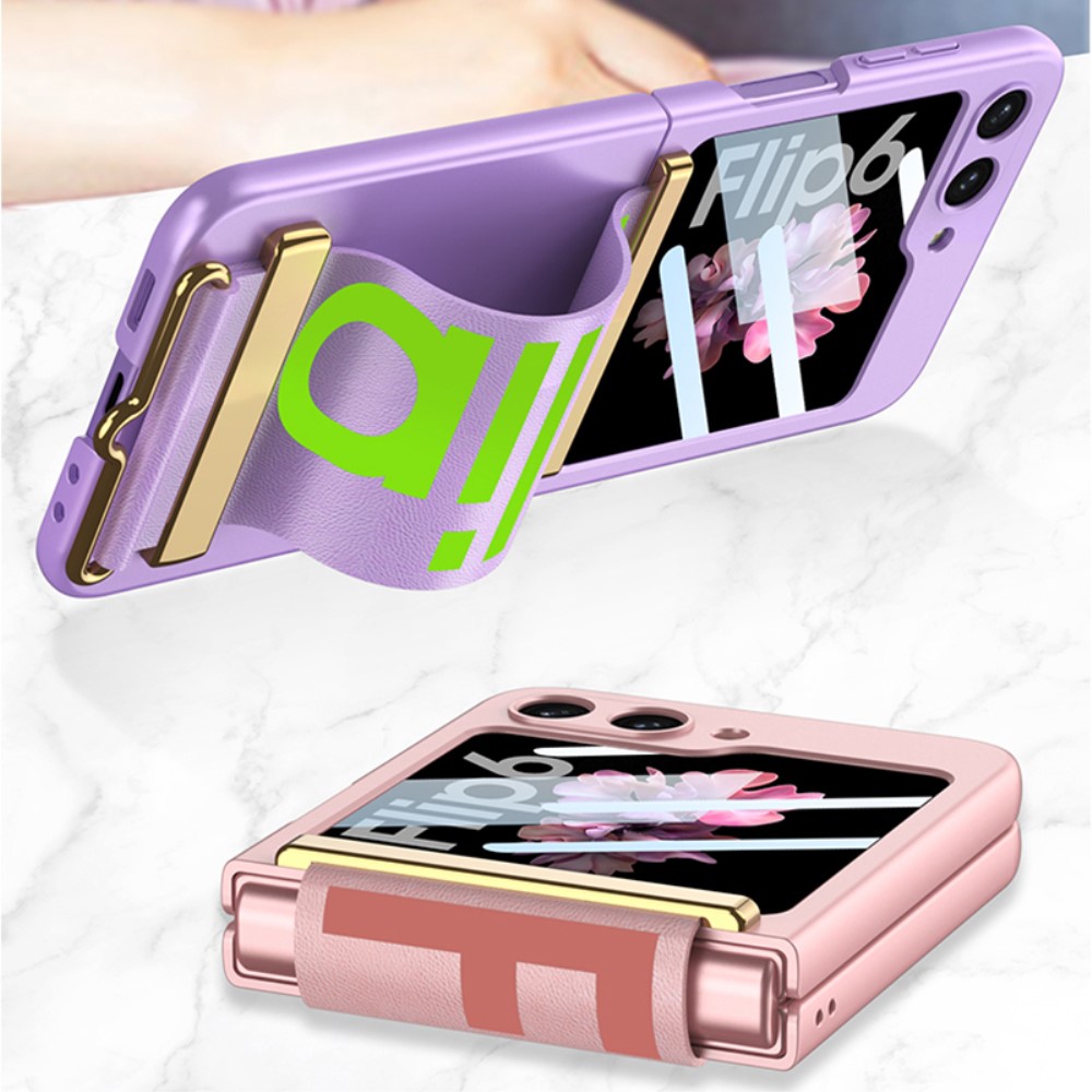 GKK GKK Galaxy Z Flip 6 / 7 FE Skal Bälte Hybrid Svart/Röd