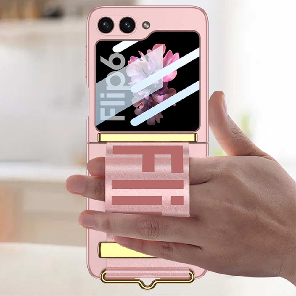 GKK GKK Galaxy Z Flip 6 / 7 FE Skal Bälte Hybrid Svart/Röd