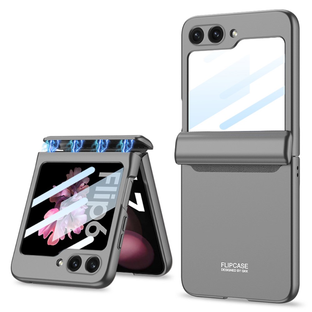 GKK GKK Galaxy Z Flip 6 / 7 FE Skal Hybrid Grå