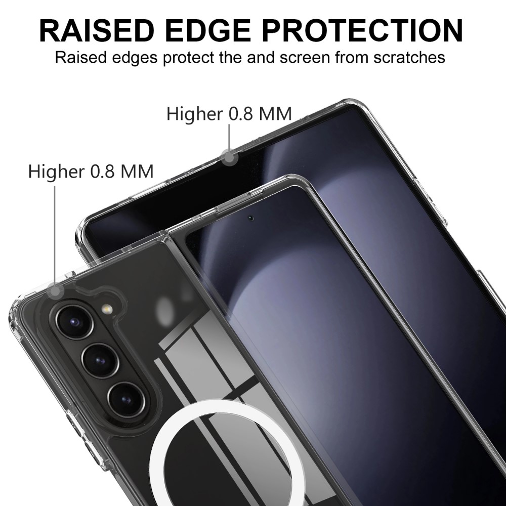  Galaxy Z Fold 6 Skal MagSafe Transparent