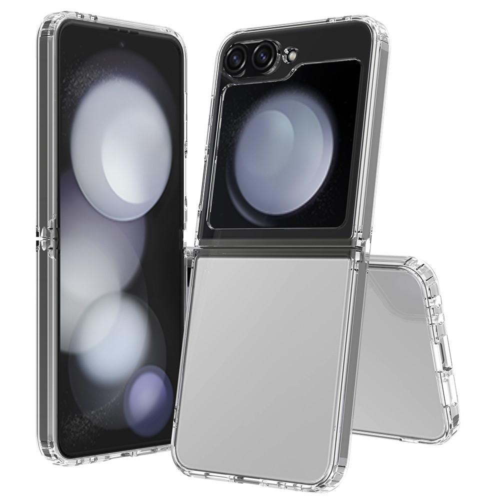  Galaxy Z Flip 6 / 7 FE Skal TPU/Akryl Transparent