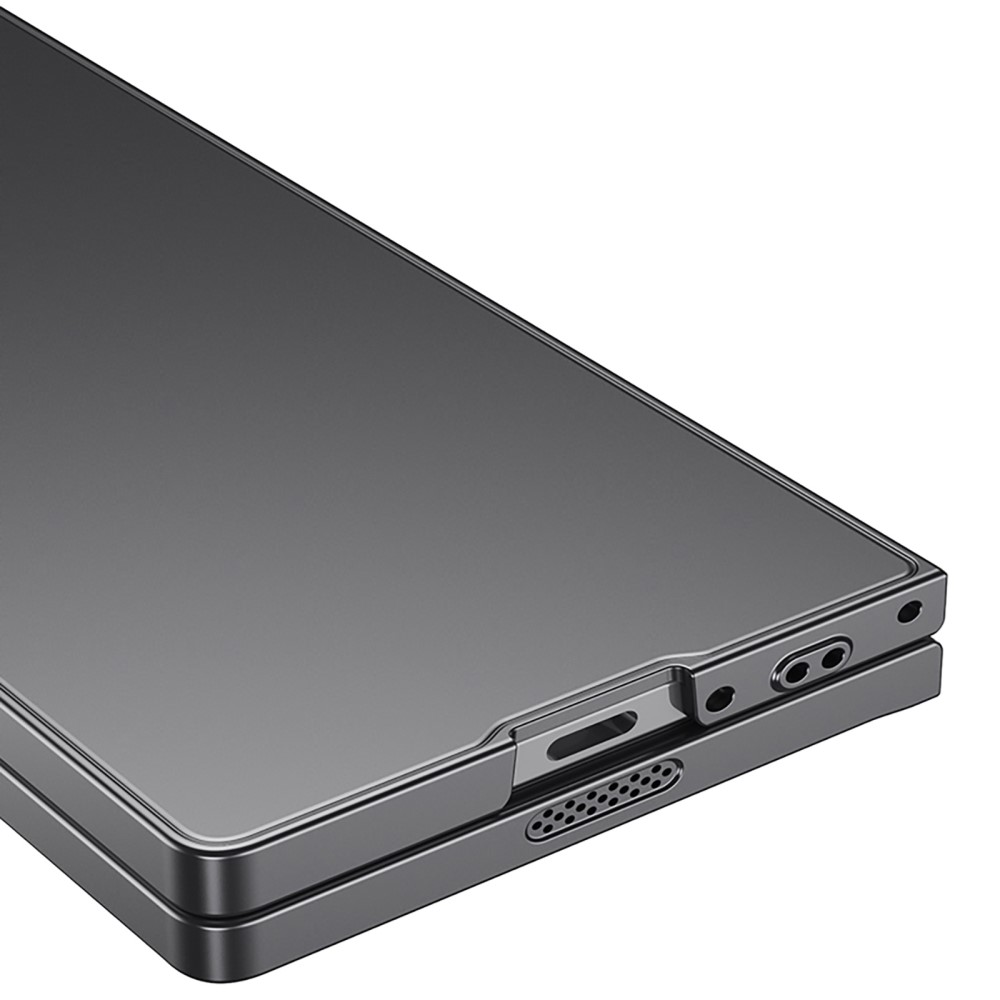 GKK GKK Galaxy Z Fold 6 Skal Med Skärmskydd Härdat Glas Grå