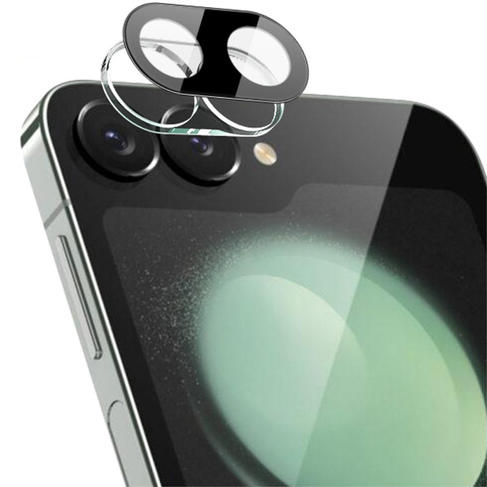 IMAK IMAK Galaxy Z Flip 6 Linsskydd Härdat Glas Svart
