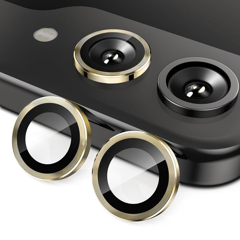 ENKAY ENKAY Galaxy Z Flip 6 Linsskydd Härdat Glas Guld
