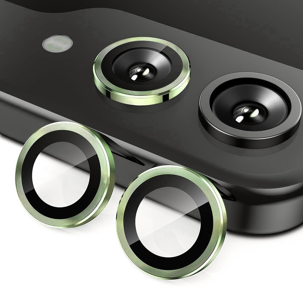 ENKAY ENKAY Galaxy Z Flip 6 Linsskydd Härdat Glas Grön