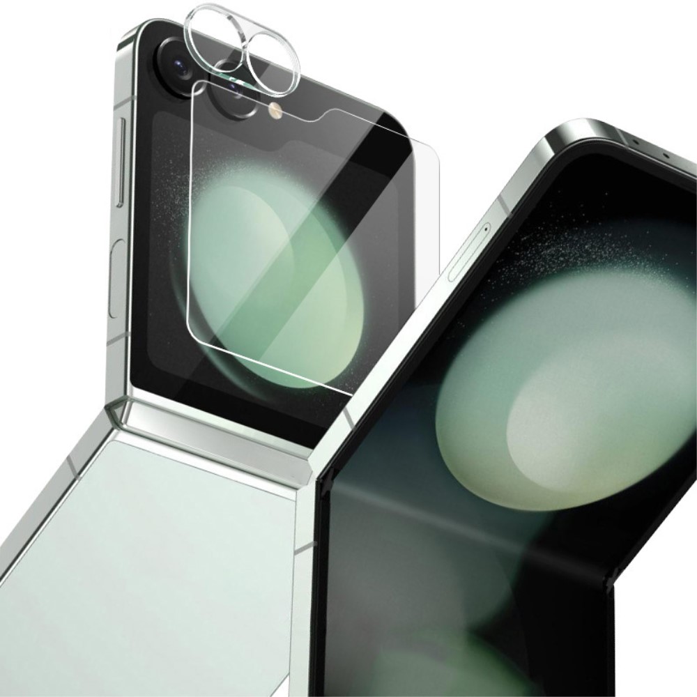 IMAK IMAK Galaxy Z Flip 6 Skärmskydd Inkl.Linsskydd Härdat Glas