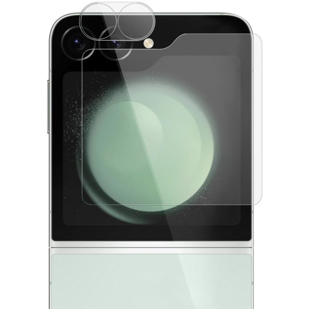 IMAK IMAK Galaxy Z Flip 6 Skärmskydd Inkl.Linsskydd Härdat Glas