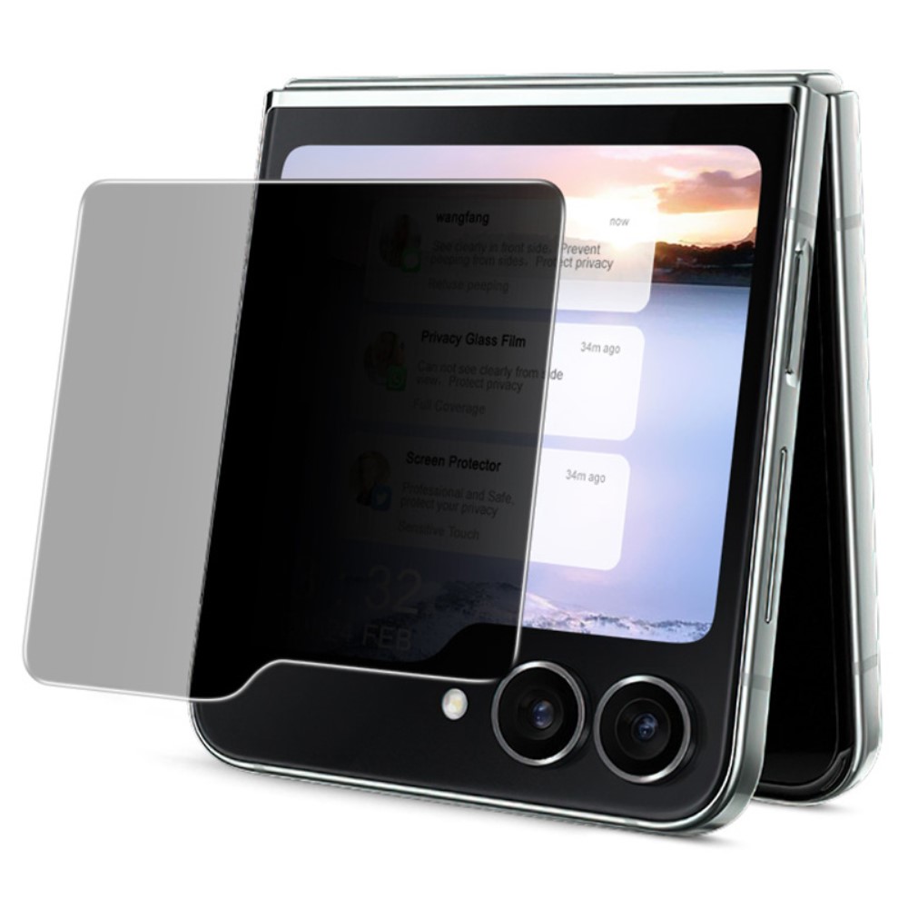 IMAK IMAK Galaxy Z Flip 6 / 7 FE Särmskydd Härdat Glas Privacy