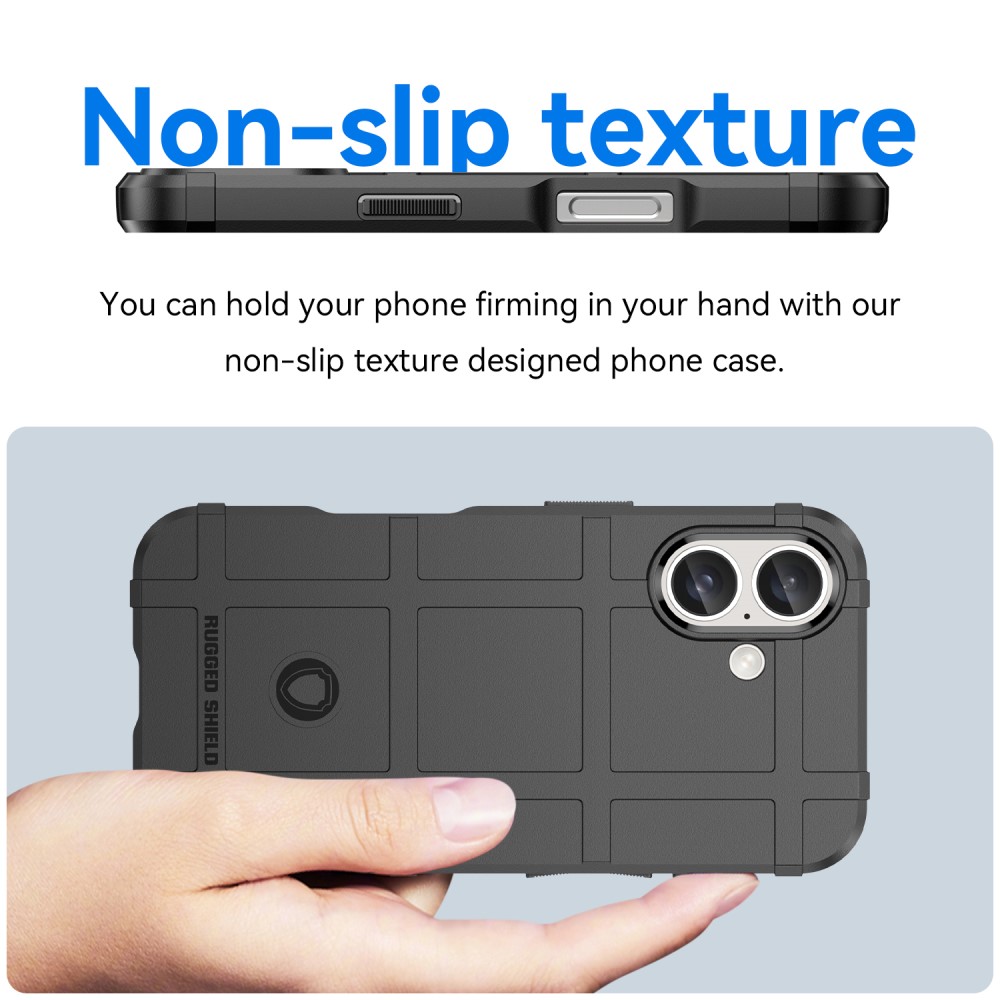  iPhone 16 Skal Robust Svart