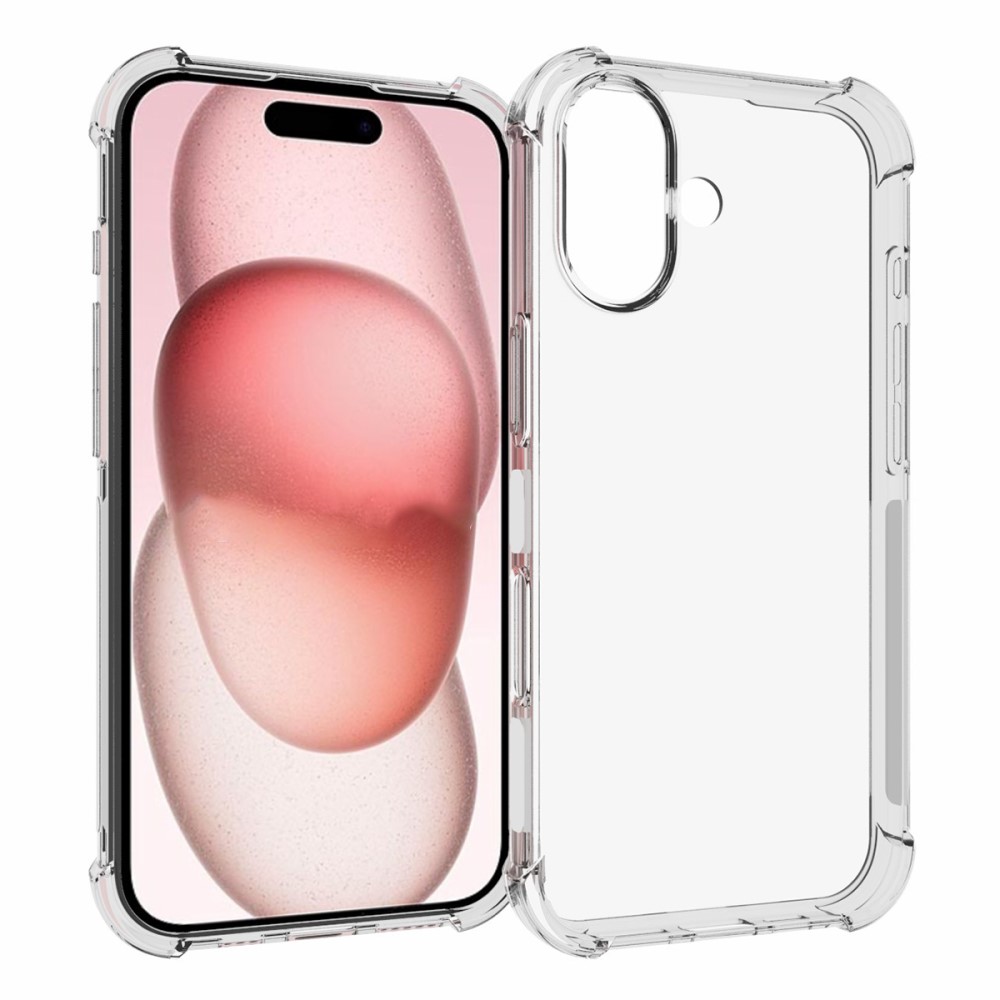  iPhone 16 Skal Shockproof Transparent