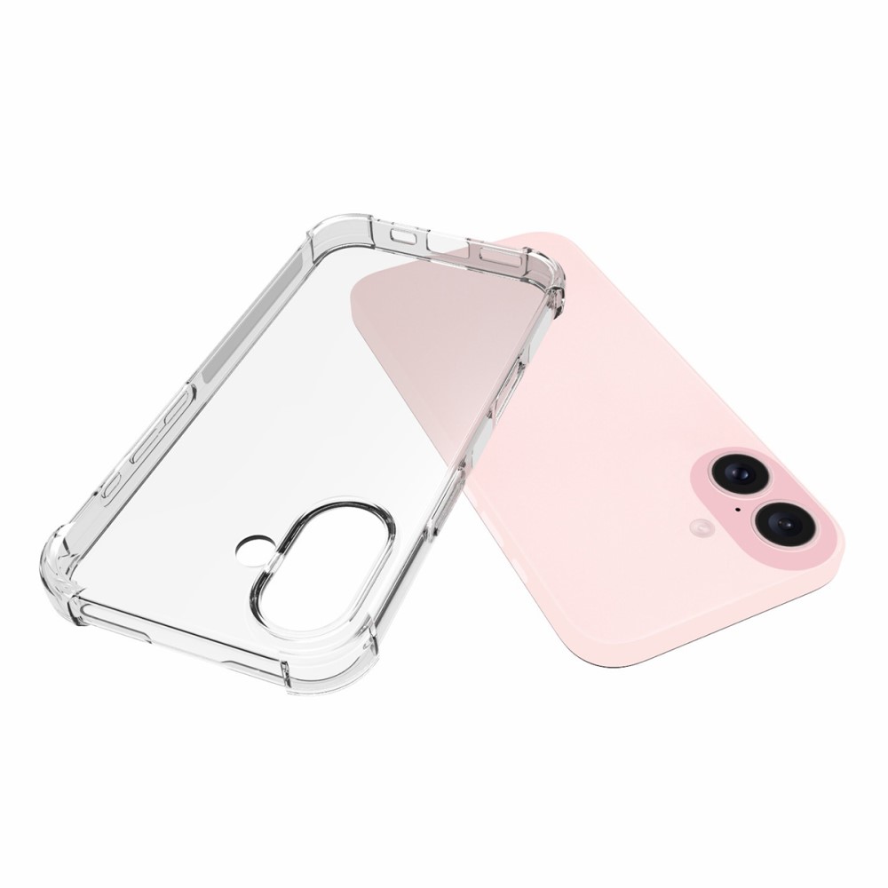  iPhone 16 Skal Shockproof Transparent
