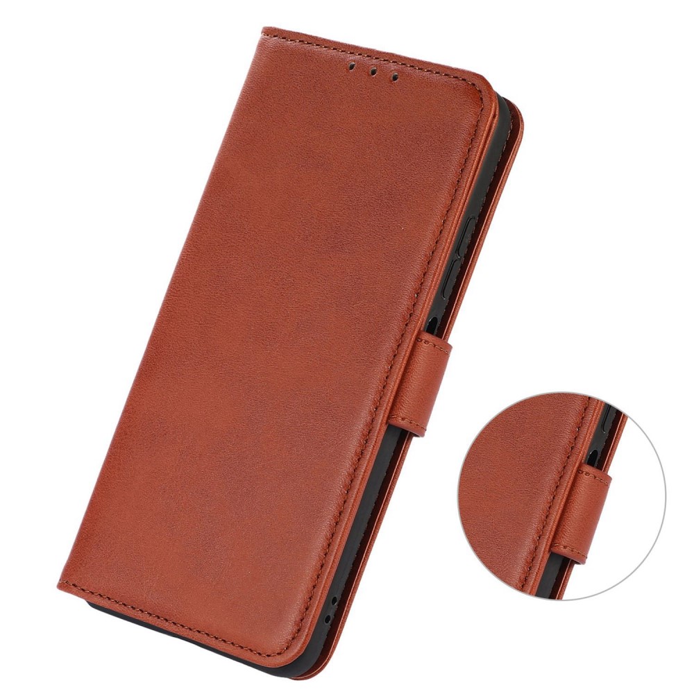  iPhone 16 Fodral Läder Brun