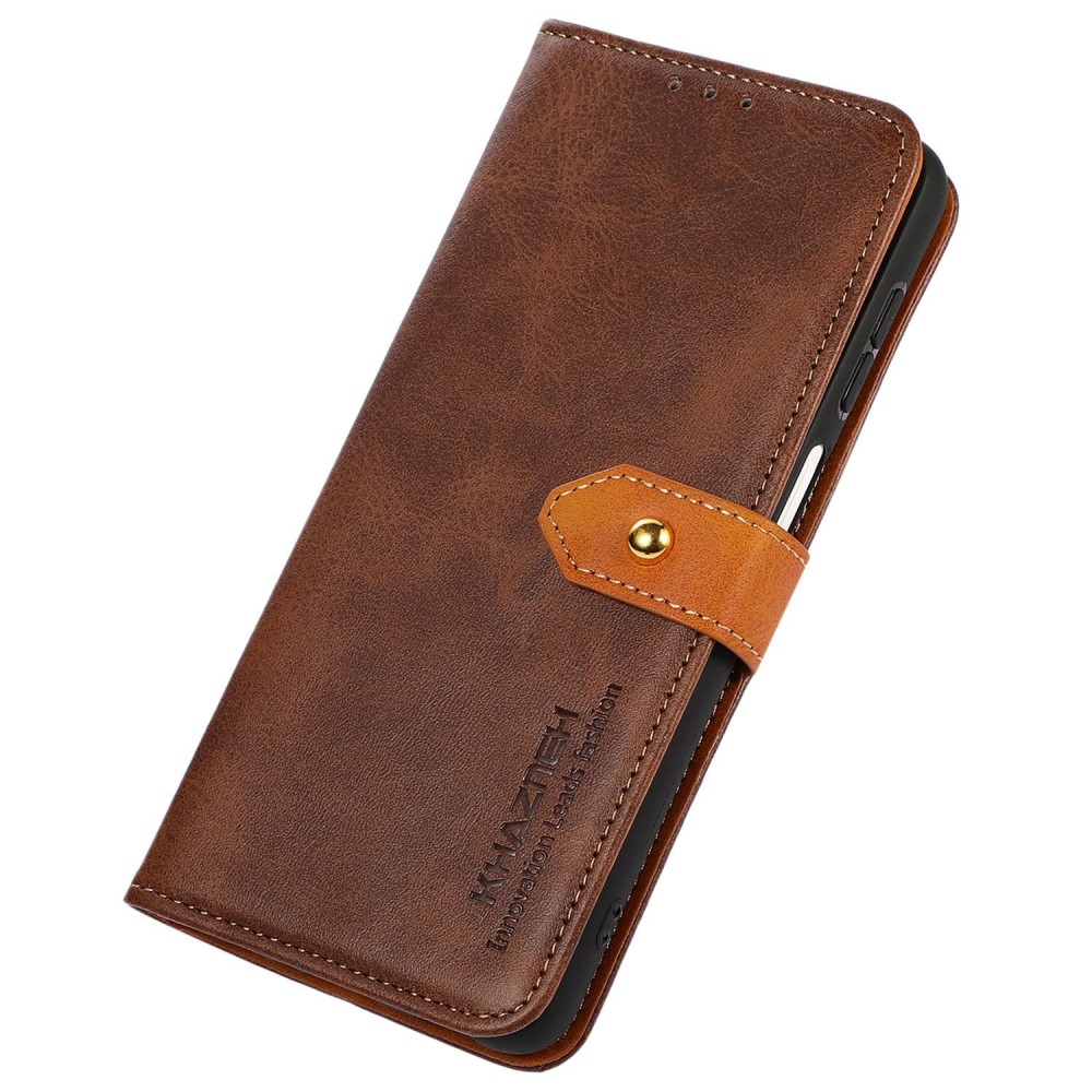 KHAZNEH KHAZNEH iPhone 16 Fodral Dual-Color Brun