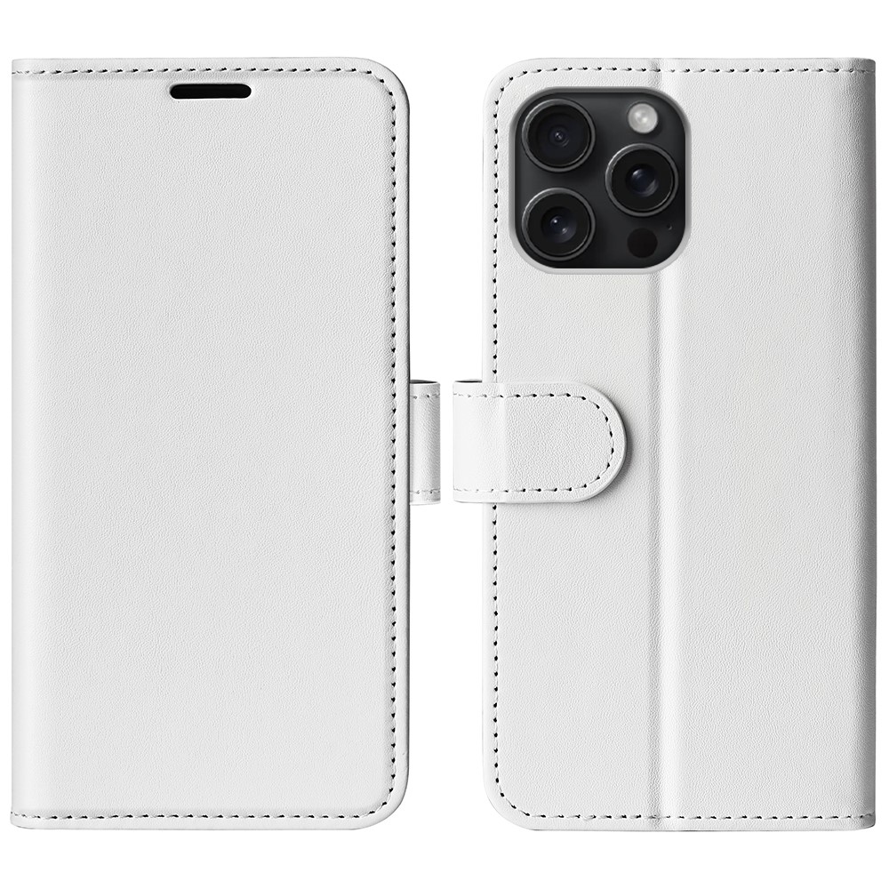  iPhone 16 Pro Fodral Crazy Horse Vit