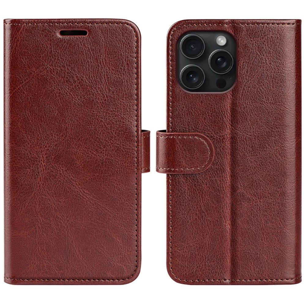  iPhone 16 Pro Fodral Crazy Horse Brun