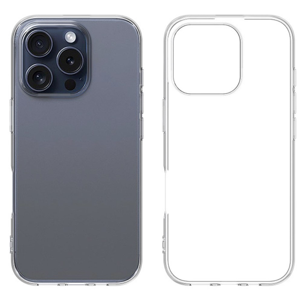  iPhone 16 Pro Skal TPU Transparent
