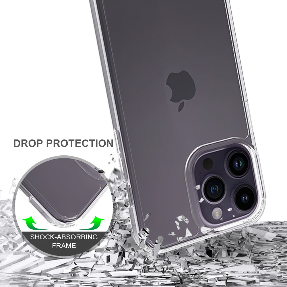  iPhone 16 Pro Skal Akryl/TPU Transparent