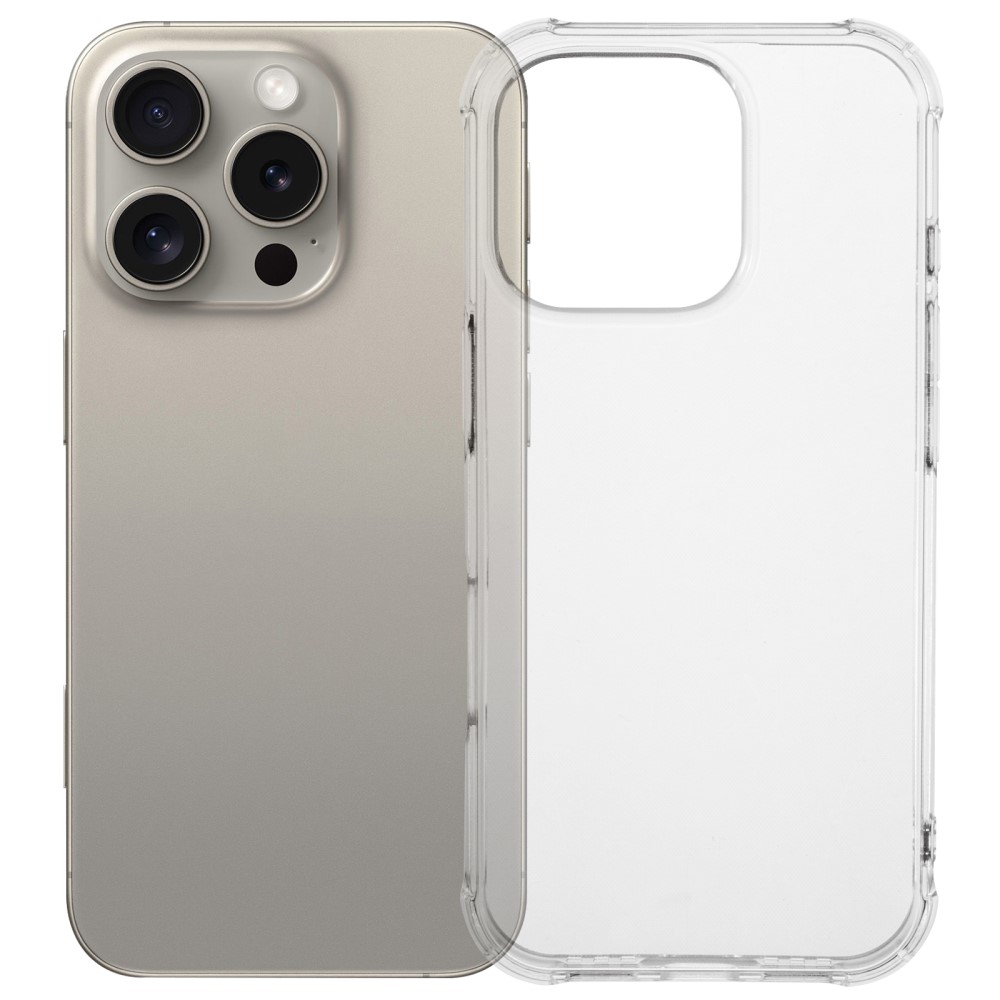  iPhone 16 Pro Skal TPU Transparent