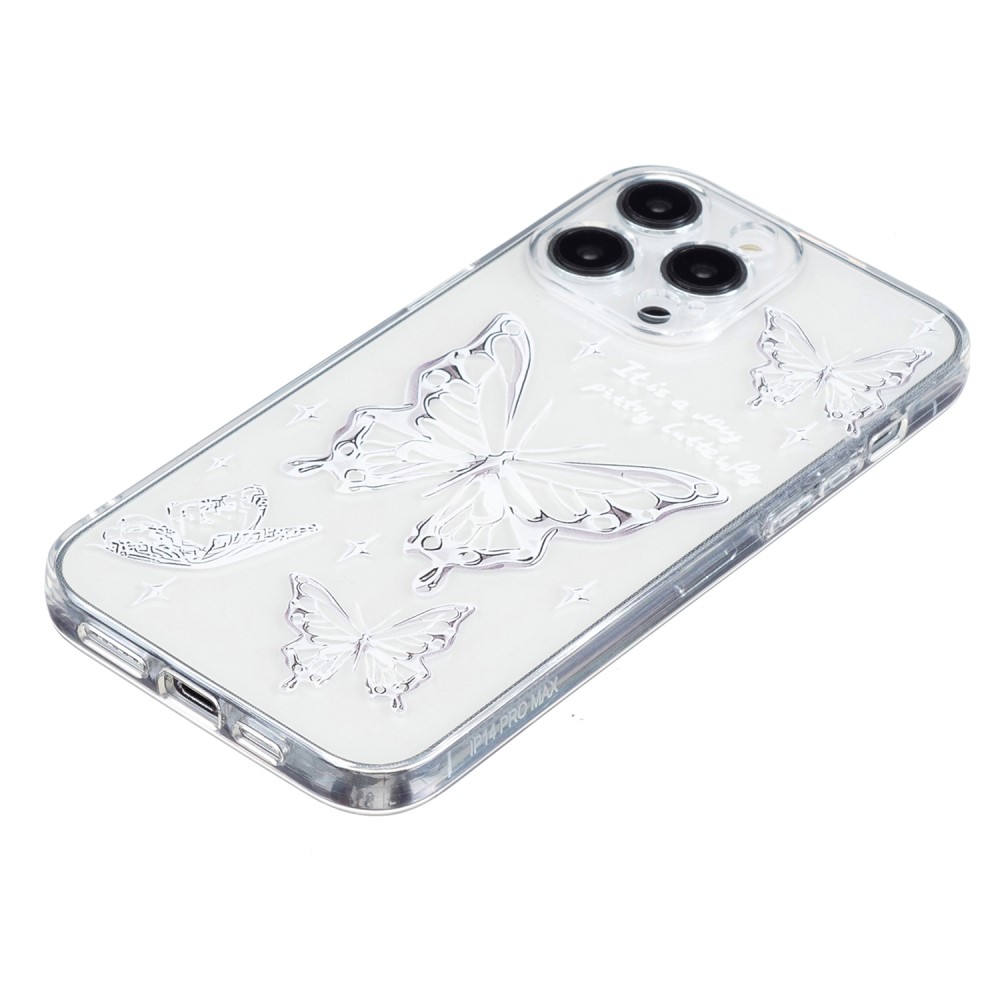  iPhone 16 Pro Skal TPU Fjärilar