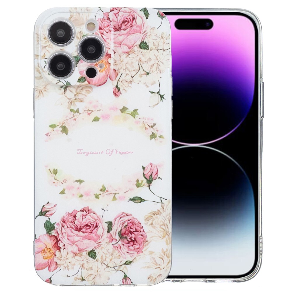  iPhone 16 Pro Skal TPU Rosor