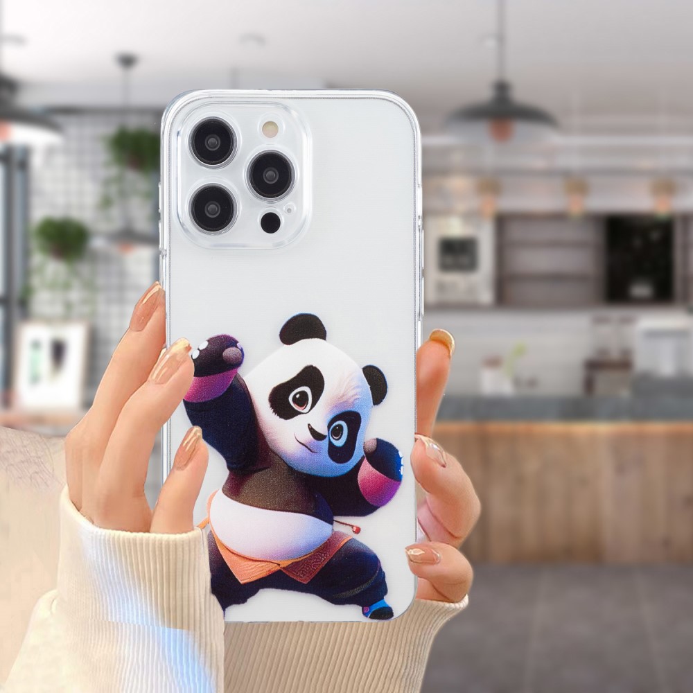  iPhone 16 Pro Skal TPU Panda