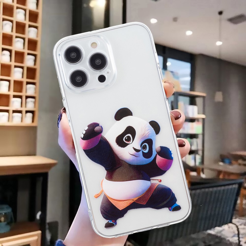  iPhone 16 Pro Skal TPU Panda