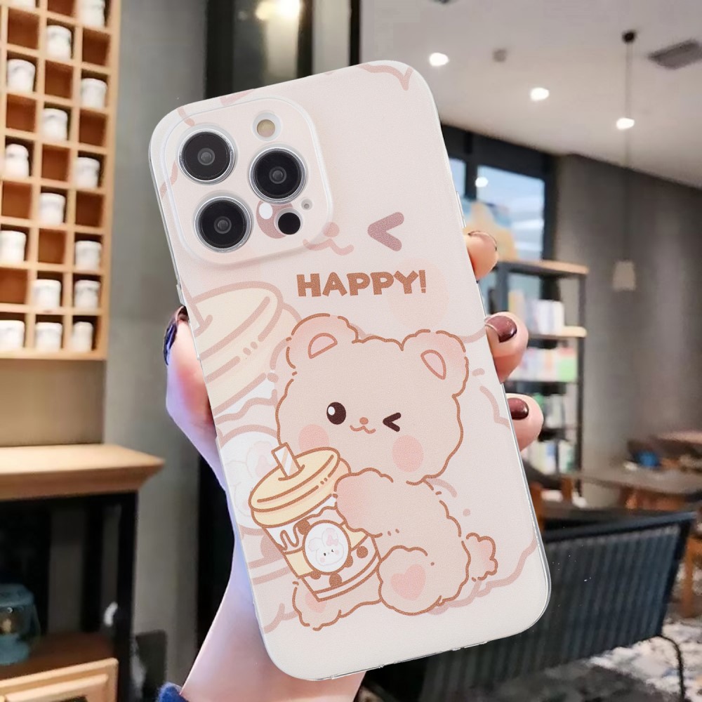  iPhone 16 Pro Skal TPU Teddy Björn