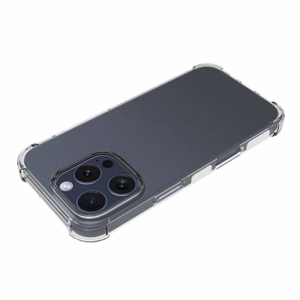  iPhone 16 Pro Skal TPU Shockproof Transparent