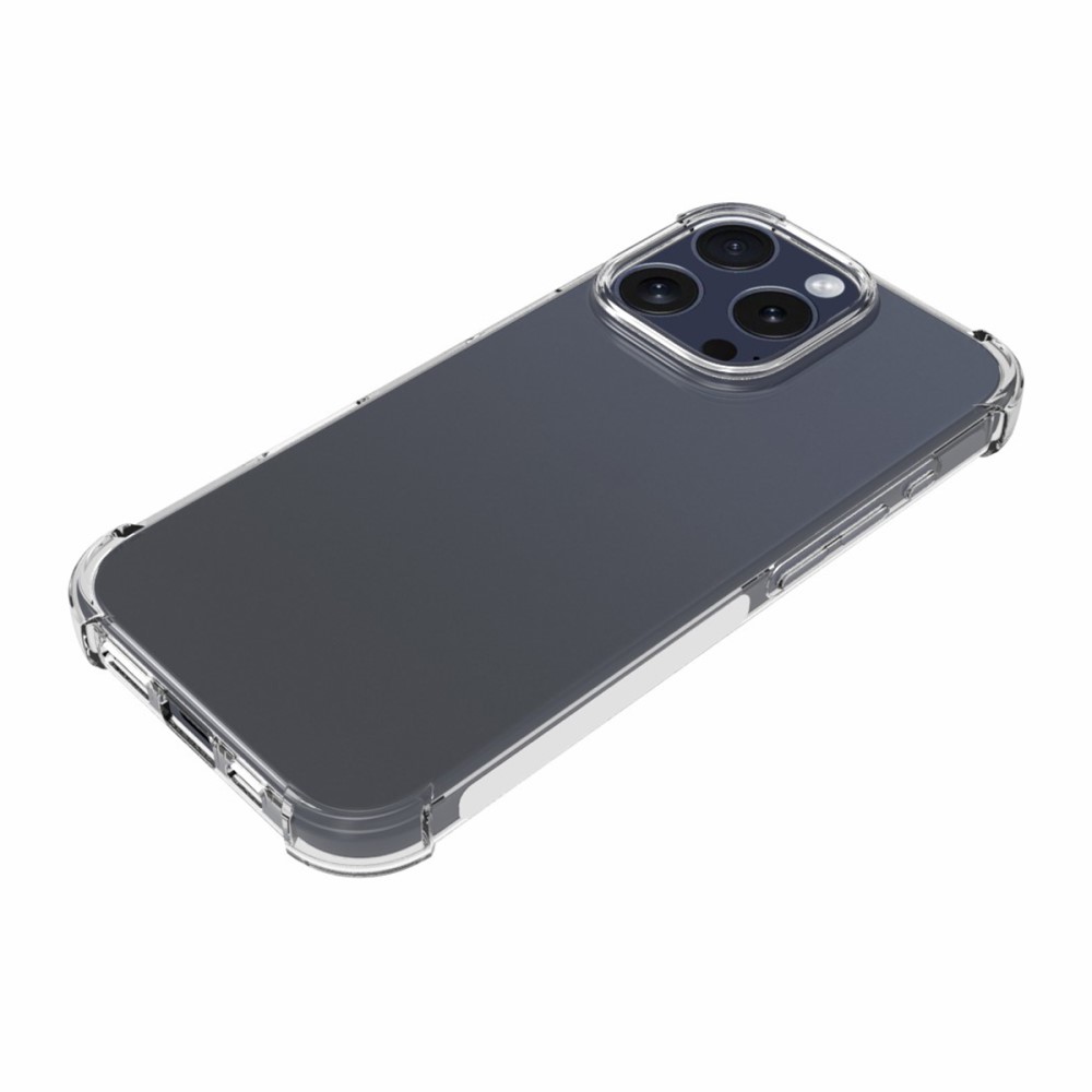  iPhone 16 Pro Skal TPU Shockproof Transparent