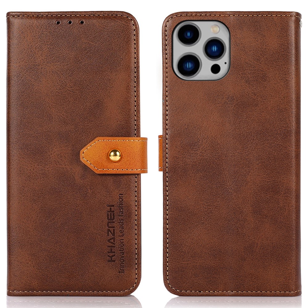 KHAZNEH KHAZNEH iPhone 16 Pro Fodral Dual-Color Brun