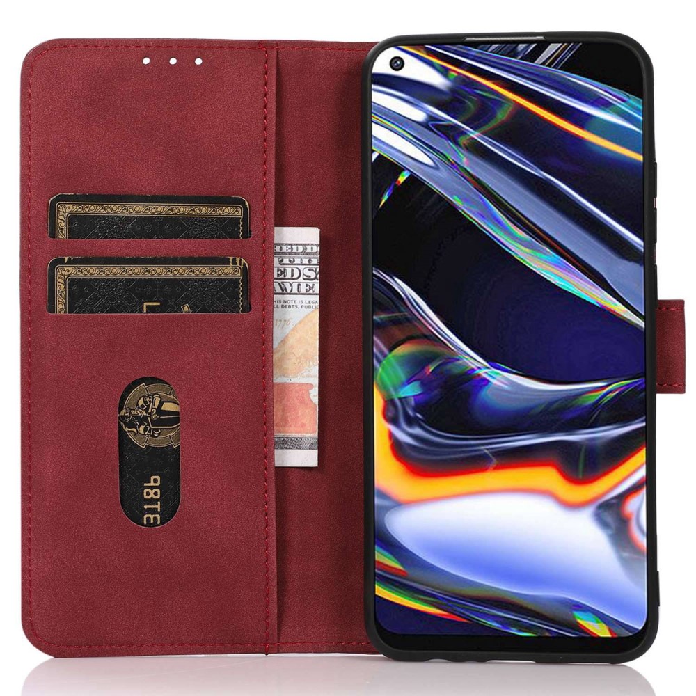 KHAZNEH KHAZNEH iPhone 16 Pro Fodral Matt Läder Röd