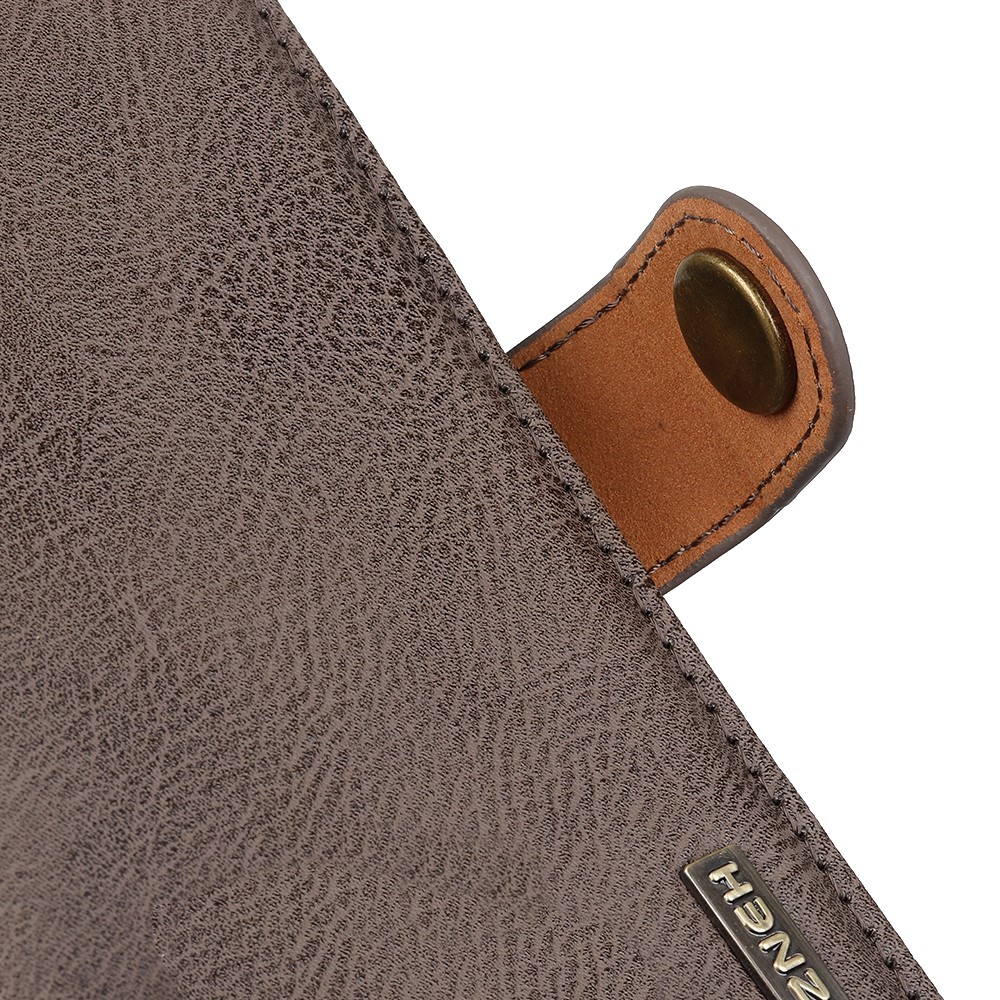 KHAZNEH KHAZNEH iPhone 16 Pro Fodral Läder Khaki