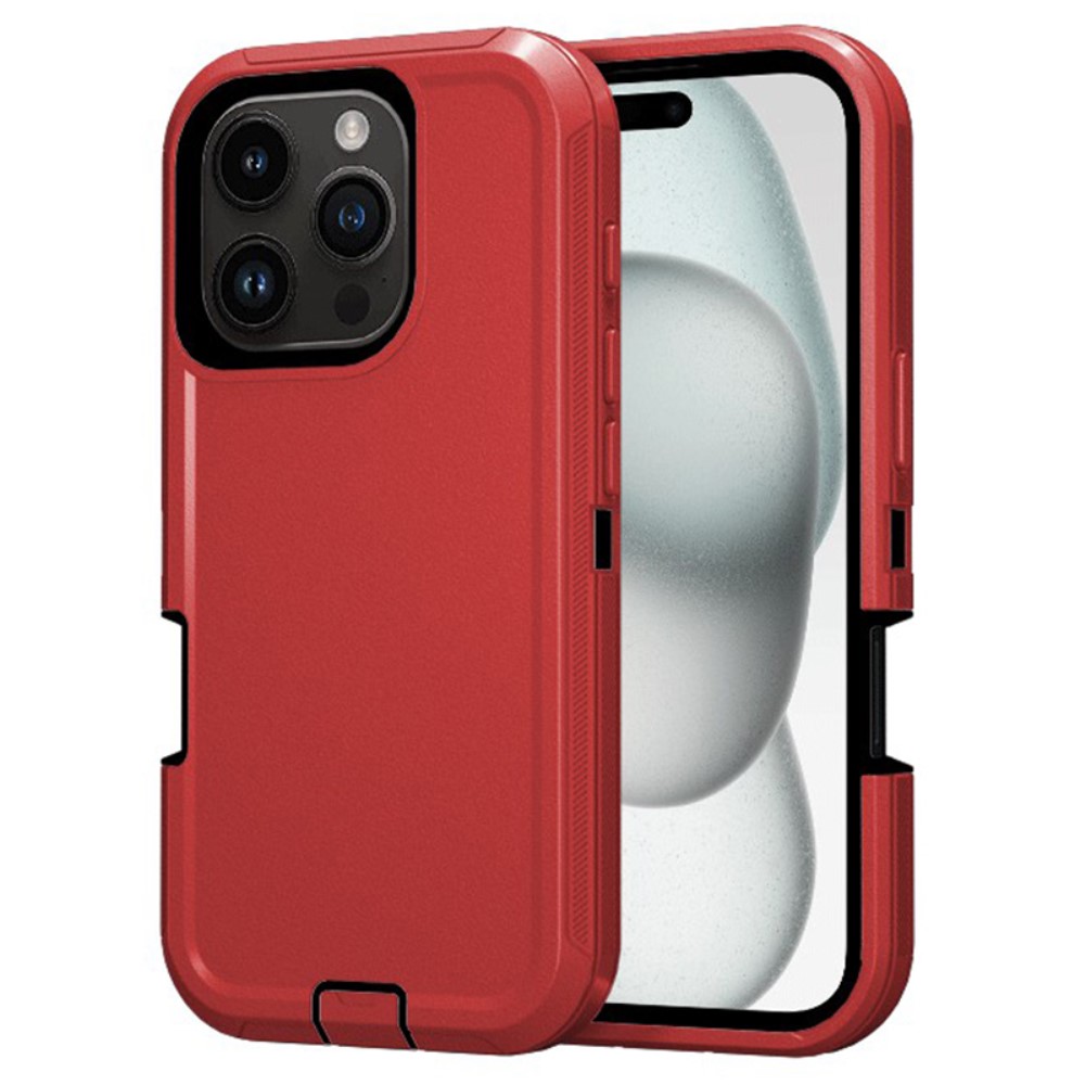  iPhone 16 Pro Skal Xtreme Shockproof Hybrid Röd