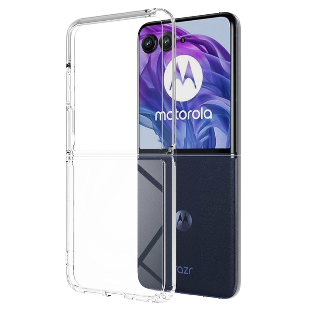  Motorola Razr 50 Ultra 5G Mobilskal TPU/Akryl Transparent