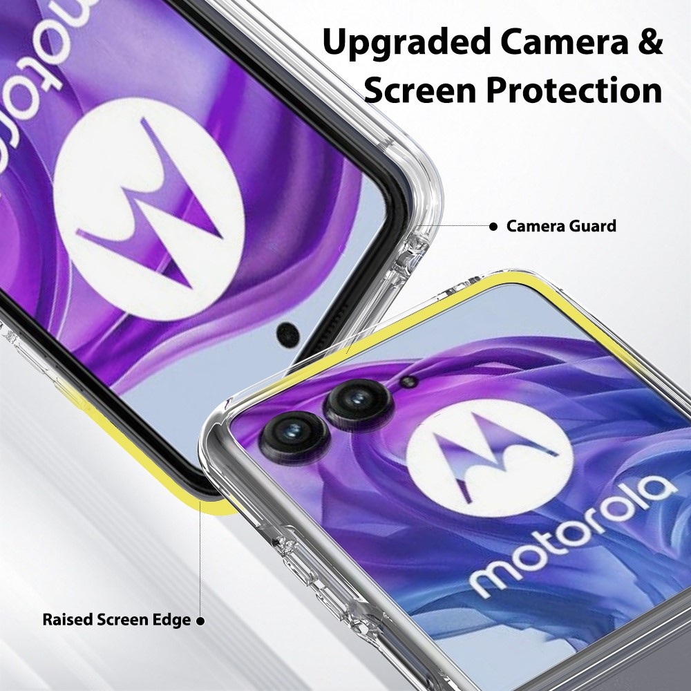  Motorola Razr 50 Ultra 5G Mobilskal TPU/Akryl Transparent
