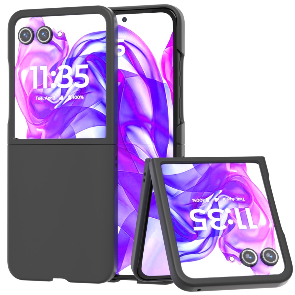 Motorola Razr 50 Ultra 5G Mobilskal Skin Touch Svart