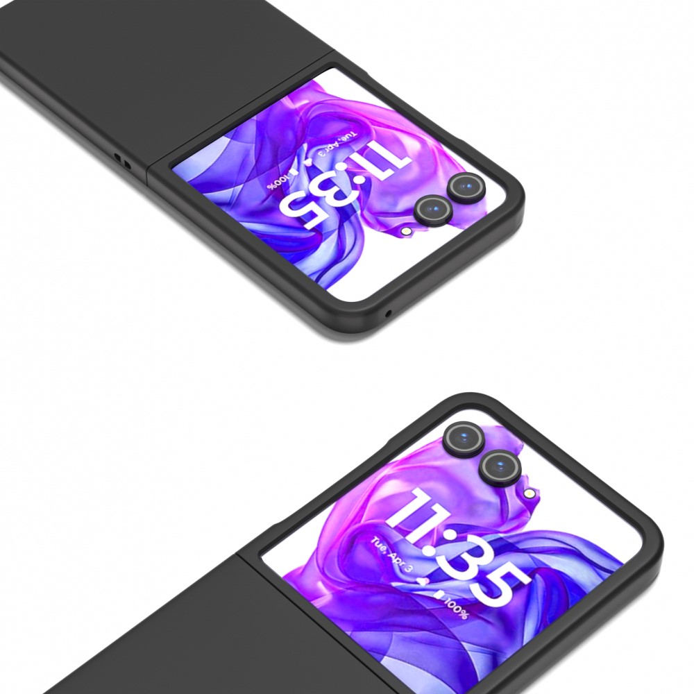  Motorola Razr 50 Ultra 5G Mobilskal Skin Touch Svart