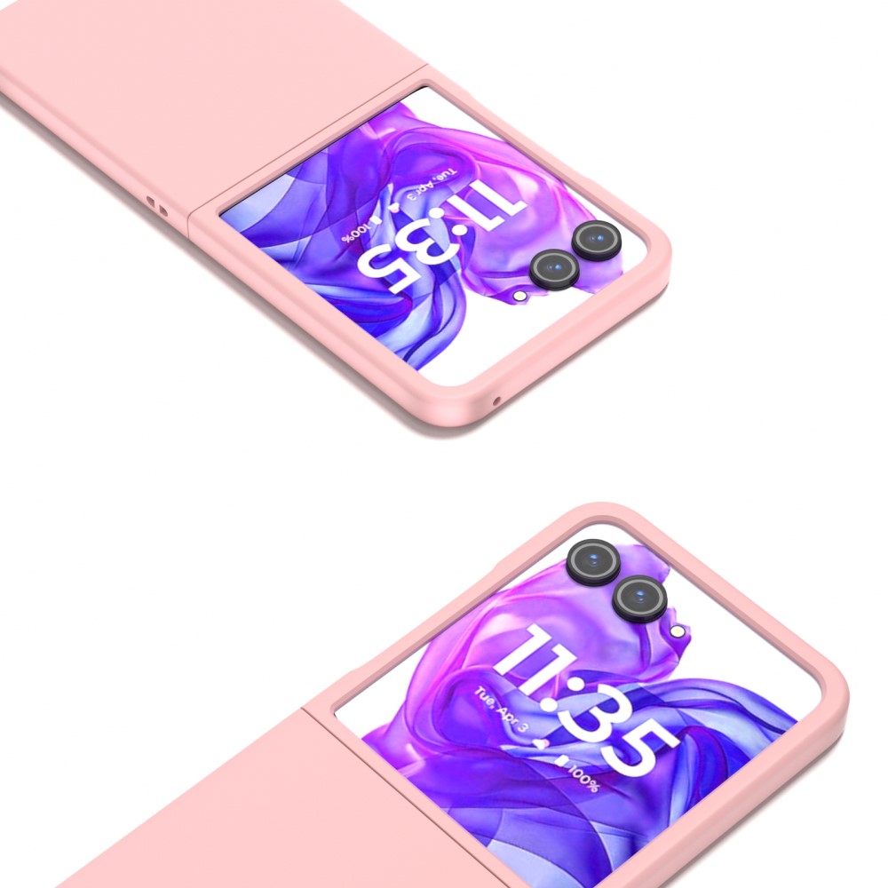  Motorola Razr 50 Ultra 5G 5G Mobilskal Skin Touch Rosa