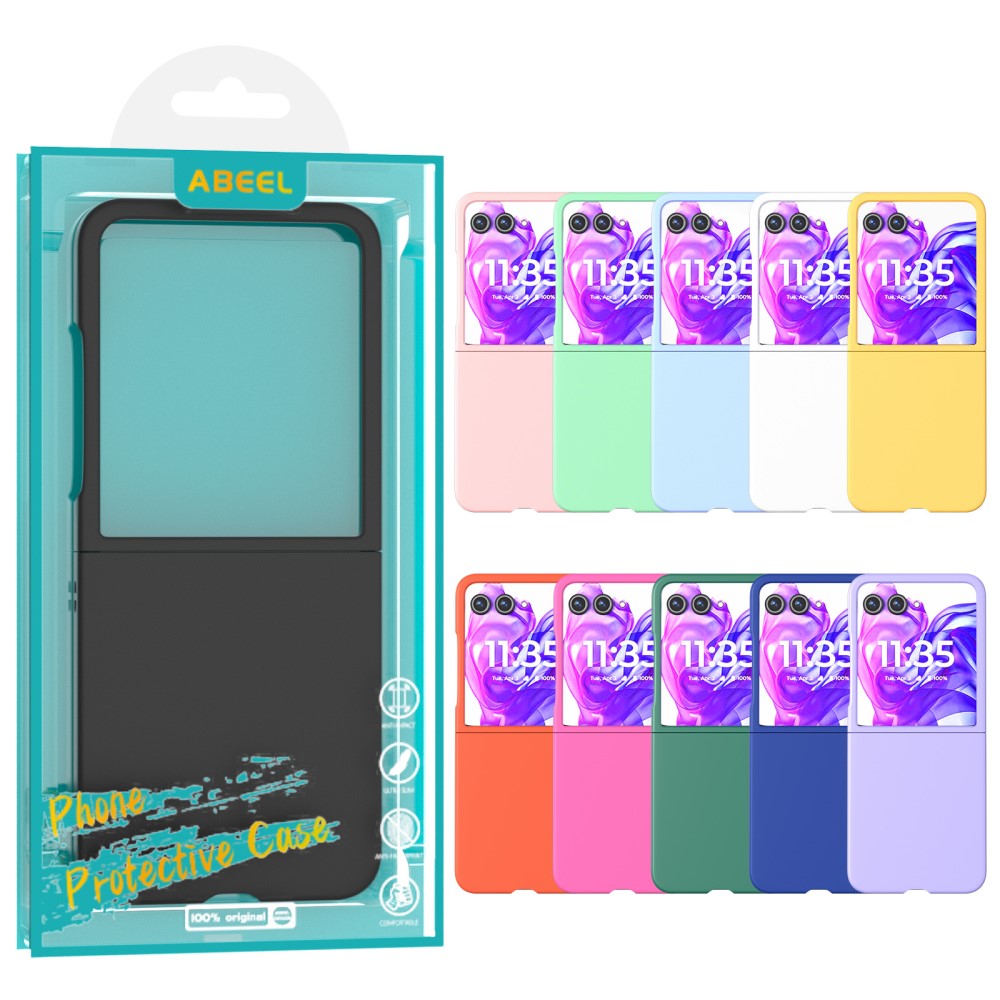  Motorola Razr 50 Ultra 5G 5G Mobilskal Skin Touch Rosa