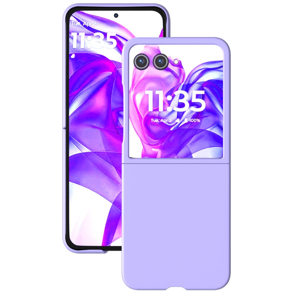  Motorola Razr 50 Ultra 5G Mobilskal Skin Touch Lila
