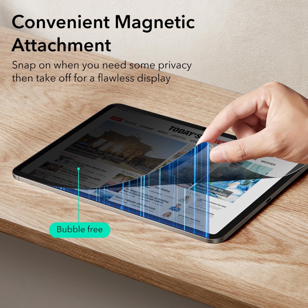 ESR ESR iPad Air 11 2026-2024 Skärmskydd Avtagbart Magnetisk