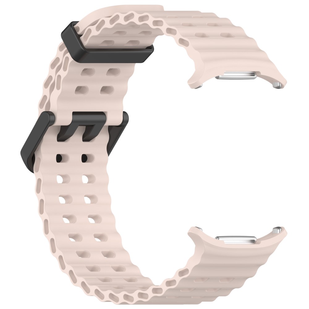  Galaxy Watch Ultra (2025) / 47 mm Armband Wave Design Rosa